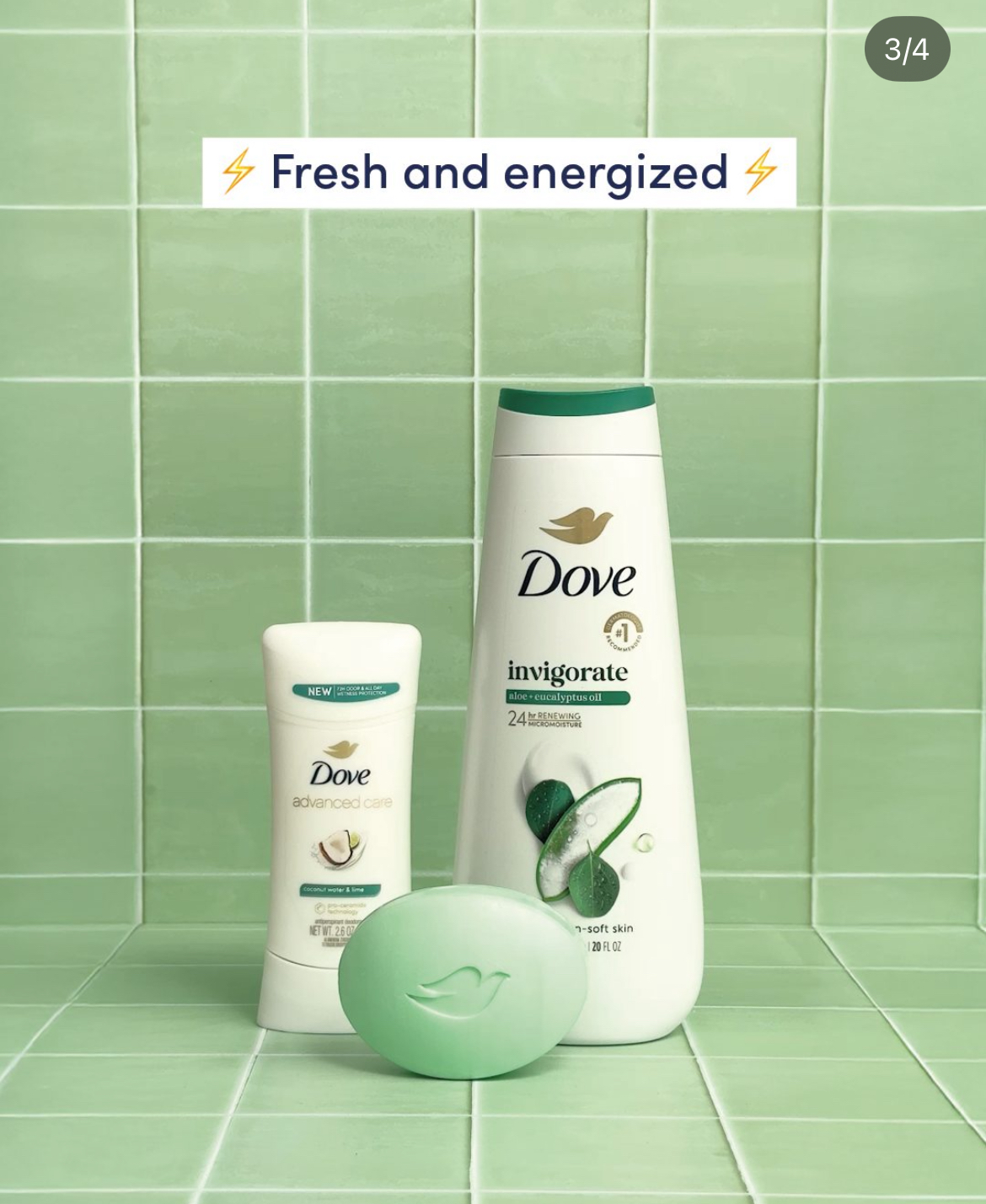 Dove Invigorate