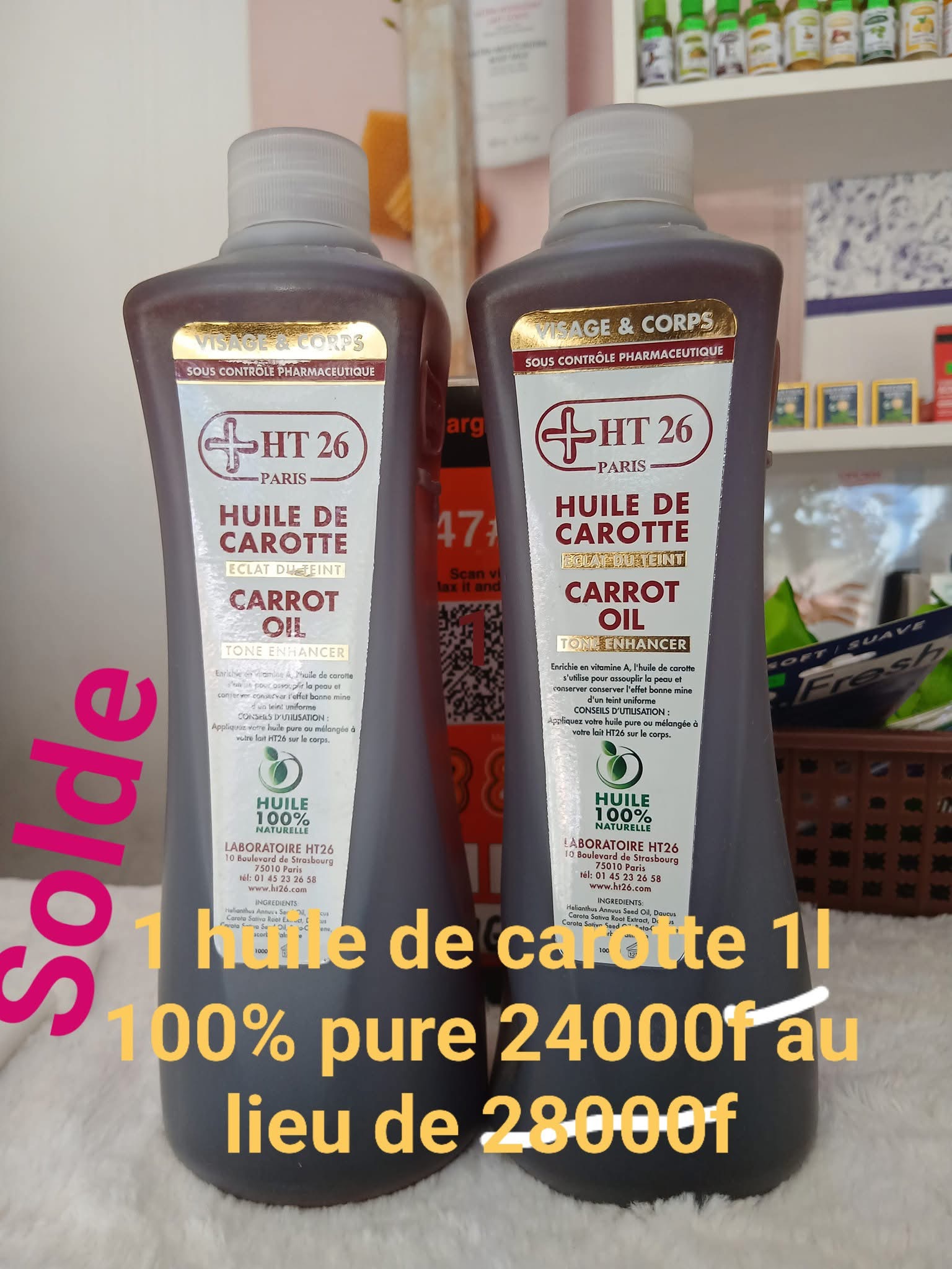 HT26 Huile de Carotte